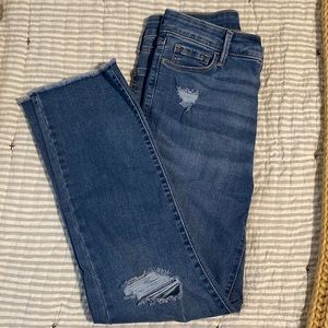 Denizen from Levi’s high rise ankle straight jeans